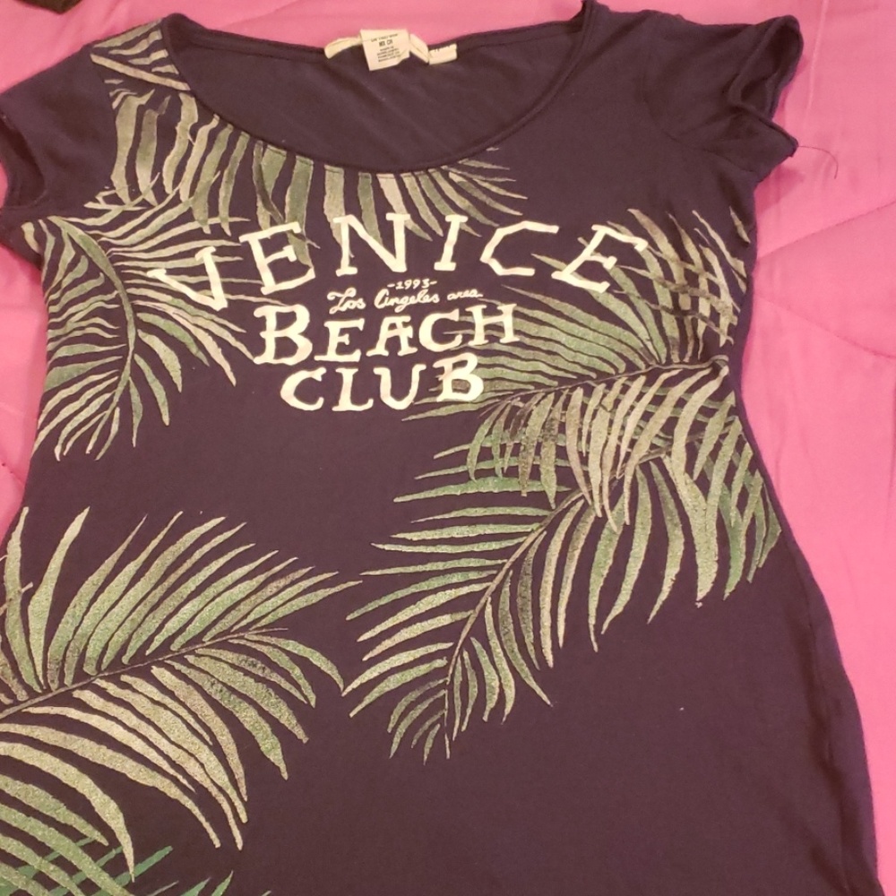 Tropical design shirt